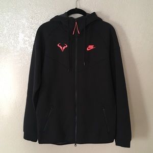 Mens Nike Rafa zip up hoodie size M